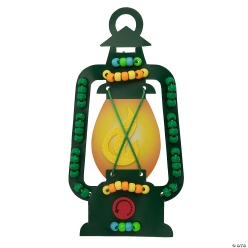 Camp Lantern Lacing Sign Craft Kit-12Pk