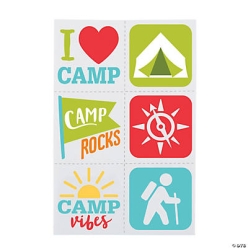 Camp Adventure Temporary Tattoos - 72Pk