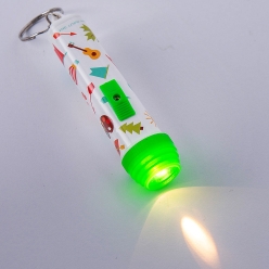 Camp Adventure Flashlight Keychain