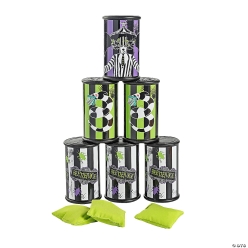 Beetlejuice Stacked Can Toss Game