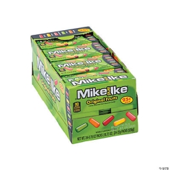 Mike and Ike Candy Boxes - 24 PK