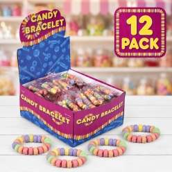 Wrapped Candy Bracelets - 12 Pack
