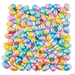 40% OFF: MEGA 2000 Pack Candy Filled Large Two Tone Easter Eggs