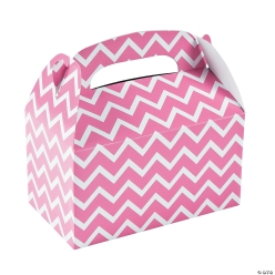 Light Pink Chevron Loot Boxes - 11 Pk