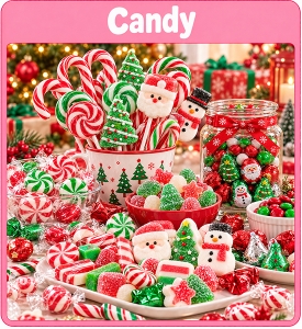 Wholesale Candy for Birthday, Christmas, Halloween