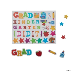 Kindergarden Graduation Cap Craft - 12Pk