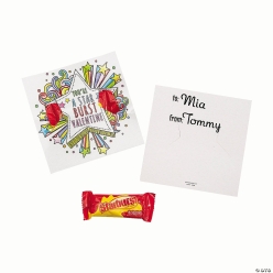 Starburst Fruit Chews Candy Valentine Exchanges for 24