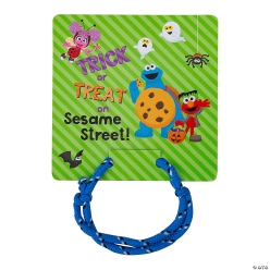 Halloween Sesame Street Nylon Bracelet with Card for 24