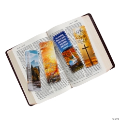 Fall Scenery with Bible Verse Cardstock Bookmarks-24Pk