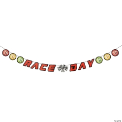Race Car Birthday 8 Ft Banner