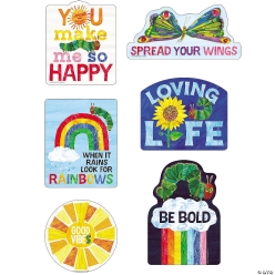 The Very Hungry Caterpillar Wall Cutouts-6Pk