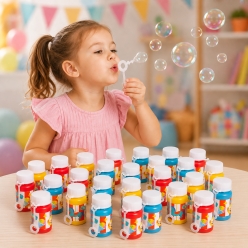 Carnival Bubble Bottles - 24Pk