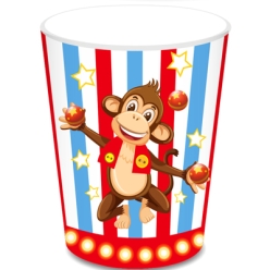 Carnival Circus Party Cups - 10 PK