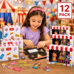 Carnival in a Box Kids Craft Kits - 12Pk