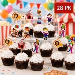 Carnival Food Toppers - Big 28 Pack