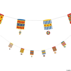 Carnival Lantern 7 Foot Banner
