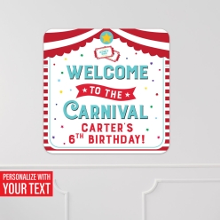 40% OFF: Carnival Personalized Large 2FT Vinyl Wall Decal
