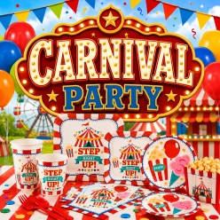 Carnival Party Supplies, Decor & Prizes
