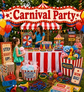 Carnival Party Supplies Carnival Games Carnival Prizes