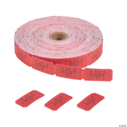 Carnival Roll Tickets - 2000 Tickets