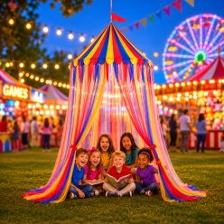 10 Foot Deluxe Big Top Nylon Canopy Tent