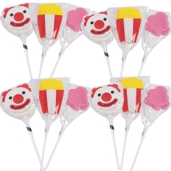 65% OFF: Carnival Wrapped Molded Lollipops - 12 Pk