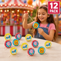 Carnival Metal YoYos - 12Pk