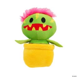 Brightly Coloured Plush Carnivorous Plants - 12Pk