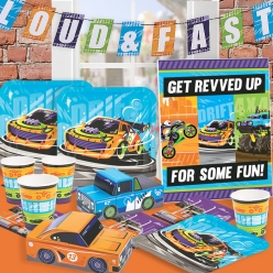 *Cars and Trucks SUPERSAVER Party Pack for 16