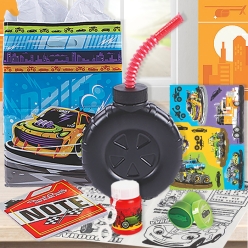 *Cars and Trucks Tote Bag with Toys