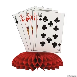 Casino Cards Large Centerpiece