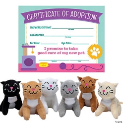 Cat Adoption Kit for 12