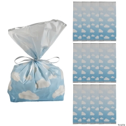 Cloud Blue Sky Cellophane Bags - 12Pk