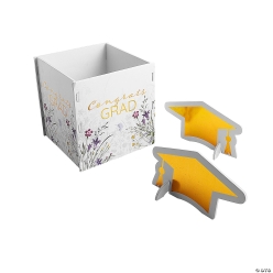 Cottagecore Congrats Grad Centerpieces - 3Pk