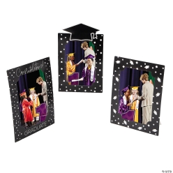 Graduate Photo Frame Tabletop Centerpieces-3Pk