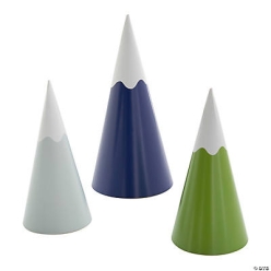 Born to Move Mountains Centrepieces - 3Pk