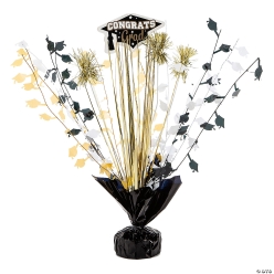 Black & Gold Spray Style Tabletop Centerpiece