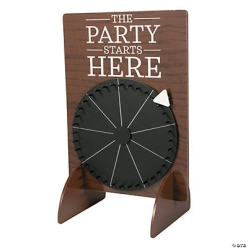 Chalkboard Wedding/Party Spinner Game