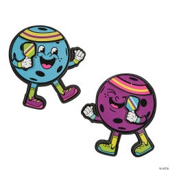 Bright Colour Pickleball Character Craft Kit-12Pk