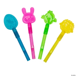 Bulk Pastel Colour Easter Character Whistles-72Pk