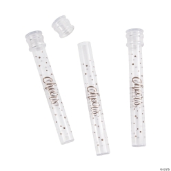 Clear Cheers Test Tube Shot Glasses-12Pk