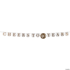 Cheers to 40 Years 7 Ft. Garland - 1Pc