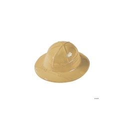 Child's Plastic Safari Hats - 12Pk