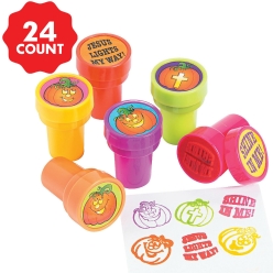 Christian Halloween Stampers - 24 Pack