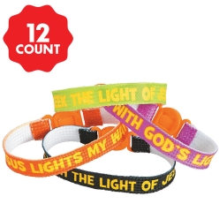 Christian Halloween Friendship Bracelets - 12 PK