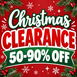 *Christmas Clearance 50-90% Off