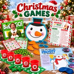 Christmas Games & Photo Props