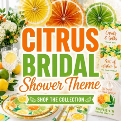 Citrus Bridal Shower