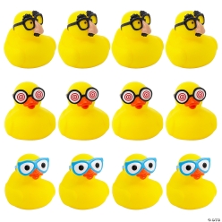 Classic Gags Rubber Ducks - 12Pk