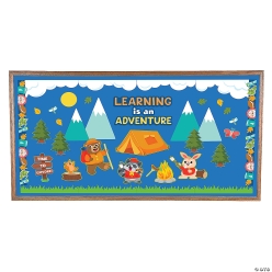 Camp Learning is an Adventure Classroom Bulletin Board Set